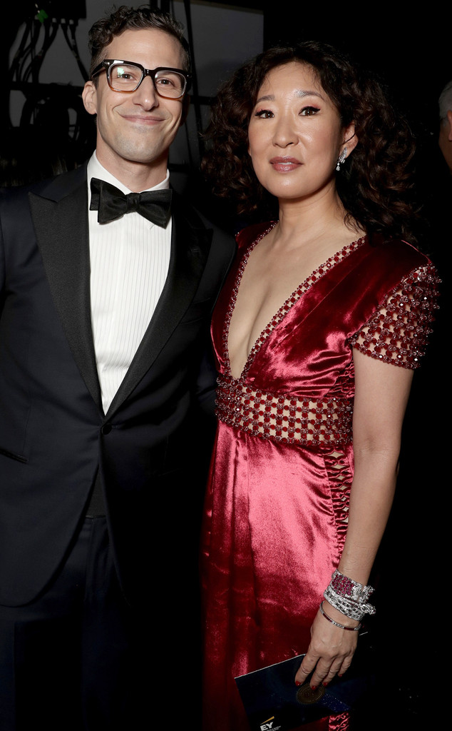 Andy Samberg et Sandra Oh présenteront les Golden Globes 2019 - E
